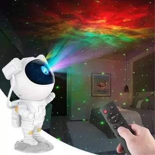 DPM Galaxy Night Light Astronaut Space Star Projector Nebula 360° Adjustable Head 5 hrs Lantern Emergency Light