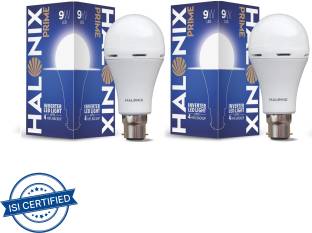 HALONIX LED PRIME INVERTER 9W B22 CW PK2 M 4 hrs Bulb Emergency Light