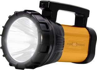 Daily Needs Shop Home Emergency Waterproof Rechargeable Long Range LED Torch Light 20 hrs Torch Emergency Light