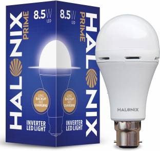 HALONIX Led rechargeable emergency led light 8.5W B22 Cool White bulb 4 hours Bulb Emergency Light