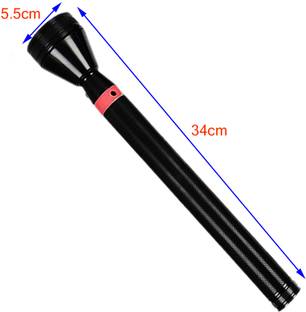 Small Sun 1500 meter Rechargeable Waterproof LED long range flashlight torch 12 hrs Torch Emergency Light