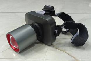MitSales 200 W Metal Zooming Head Light With 2 Km Long Range,Camera Type Switch 3 modes 8 hrs Torch Emergency Light
