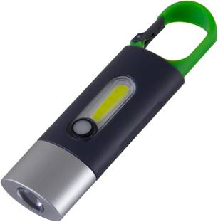 Life Like Rechargeable Mini Torch Flashlight With COB Side Light 2 hrs Torch Emergency Light