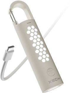 xech Rechargeable Torch with USB-C Charging 4 Light Mode Mini Flashlight (Beam) 2 hrs Torch Emergency Light