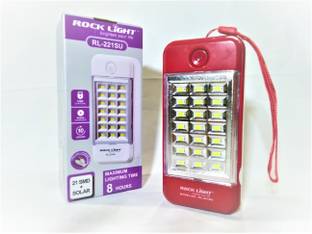 Rocklight RL-221SU Solar Rechargable 21 LED with PowerBank USB Charging Point 8 hrs Lantern Emergency Light