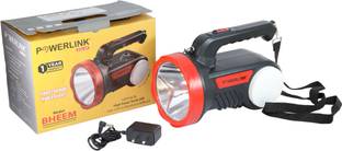 Powerlink BHEEM Rechargeable LED Torch 6 hrs Torch Emergency Light