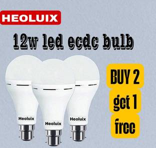heoluix 12 Watt Emergency Charging Bulb 4 hrs Bulb Emergency Light