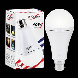 24 ENERGY 9W Rechargeable Inverter 4 hrs Bulb Emergency Light