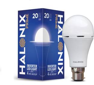 HALONIX 20W Inverter rechargeable led 4 hrs Bulb Emergency Light