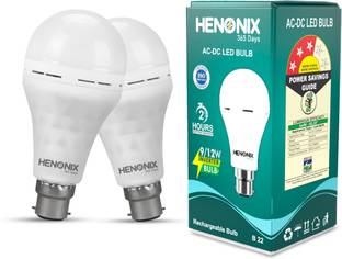 HENONIX 12W Inverter Bulb with Efficient Emergency Lighting 2 hrs Bulb Emergency Light