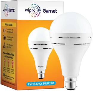 Wipro Garnet 20w LED Emergency Bulb 4 hrs Bulb Emergency Light