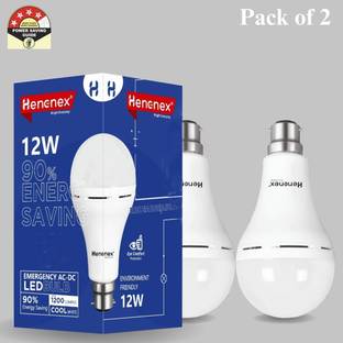 Henonex Charging Emergency Bulb-12W-50 4 hrs Bulb Emergency Light