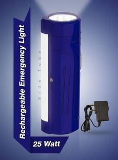 Daily Needs Shop Rechargeable Flashlight Mini Emergency Torch 25W Mini Emergency Torch Light 3Hrs Torch