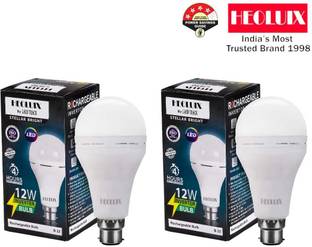 heoluix Emergency inverter bulb 12watt rechargeable battery backup 4 hrs Bulb Emergency Light