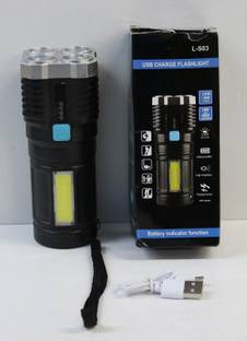 Xydrozen Built-in Charging Work Light Flashlight 3 hrs Torch Emergency Light