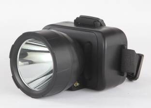 GLOBEAM Jugnu Rechargeable LED Headlamp with 2000mAh Battery, Headlamp Torch 5 hrs Torch Emergency Light
