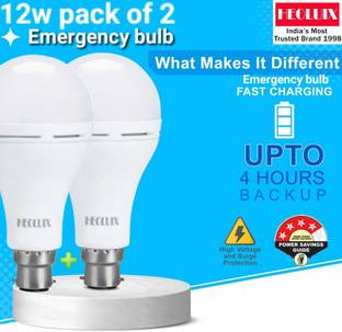 heoluix 12 W Inverter Standard B22 D Inverter Bulb