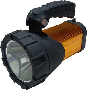MitSales 300 W Search Light ,Aluminium LED Torch Light 3 Km Long Range ,Water Proof 8 hrs Torch Emergency Light