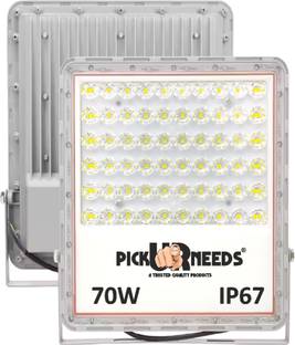 Daily Needs Shop Bright LED 70W Lens Flood Lamp IP67 Waterproof With Extension Bracket 0 hrs Flood Lamp Emergency Light