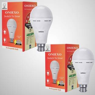 ONIEXO Smart 12W LED Emergency Light Bulb with Inverter Charging-0A15 4 hrs Bulb Emergency Light