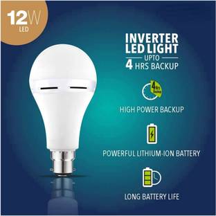Alfa Bright rechargebal inverter 12wt up to 4 HRS battery backup 4 hrs Bulb Emergency Light
