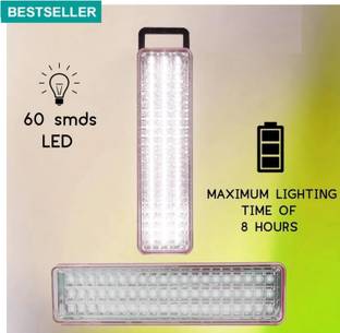 Choose The Correct ® DUAL LED 60W Rechargeable Torch Light Smart Features 8 hrs Torch Emergency Light