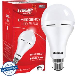 EVEREADY 9W Inverter Bulb 4 hrs Bulb Emergency Light