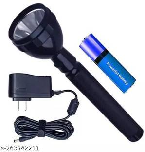 Zeno volt New Professional Rechargeable Flash Light Torch Waterproof Zoomable Torch 6 hrs Torch Emergency Light