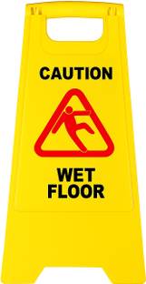 SOLACE HYGIENE Wet Floor Safety SignBoard-Slip Warning Indicator for Office-Hotel-Hospitals. Emergency Sign