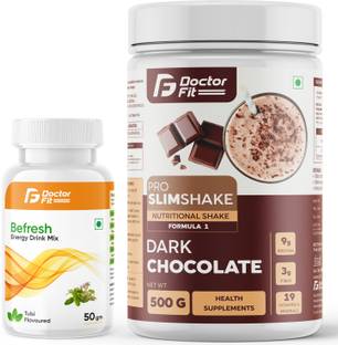 DOCTORFIT Befresh Energy Drink Mix+Formula 1 for weight Loss & Management, Protein Shake + Energy Drink