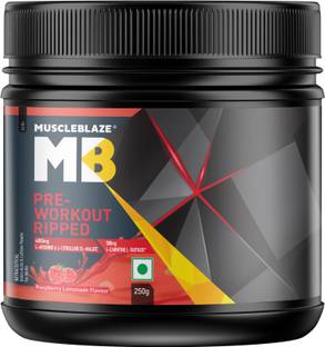 MUSCLEBLAZE Pre-Workout Ripped Energy Drink