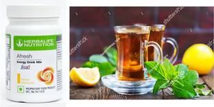 Herbalife Nutrition AFRESH ENERGY DRINKS LEMON FLAVOR 50-GRAM Energy Drink