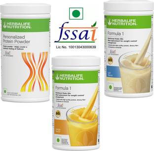 HERBALIFE FORMULA 1 MANGO + KULFI COMBO PACK OF TWO PLECES WITH PROTEIN POWDER 400GM Energy Drink