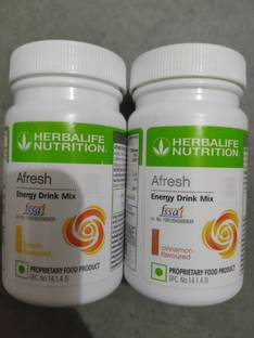 HERBALIFE Afresh Energy Drink lemon and cinnamon Flavour Energy Drink
