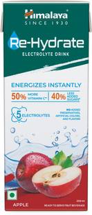 HIMALAYA RE-HYDRATE, Electrolyte Drink, Apple Flavour Hydration Drink