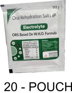 UNIQUE PROFESSIONAL WHO FORMULATION ORS POWDER WITH ELECTROLYTES ELECTRAL Energy Drink