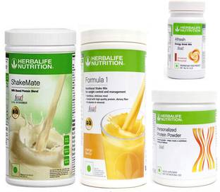 Herbalife Nutrition FORULA1 MANGO 500PROTIEN200GAFRESHENERGY DRINK CINNAMAN 50 G SHAKEMATE 500 G Energy Drink