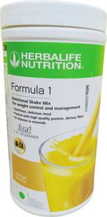 HERBALIFE Formula 1 Nutritional Shake Mix - Mango Flavor Pack of 1 For Weight Loss Nutrition Drink