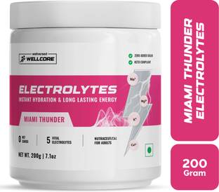Wellcore Electrolytes | 5 Vital Electrolytes | Sugar Free | Sustained Energy | Keto Energy Drink