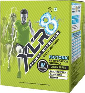 XLR8 Isotonic Drink Green Apple Flavor Energy Drink