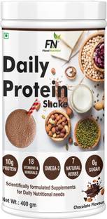 Floral Nutrition Daily Protein Shake with Herbal Blend, Omega-3, 18 Vitamins-For Energy, Immunity Nutrition Drink