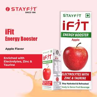 Stayfit iFit Energy Booster Enriched with Electrolytes, Zinc & Taurine Energy Drink