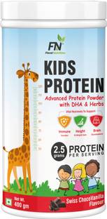 Floral Nutrition Kids Protein Powder with DHA,Vitamin-D for Growth,Immunity, Active & Strong Kid Nutrition Drink