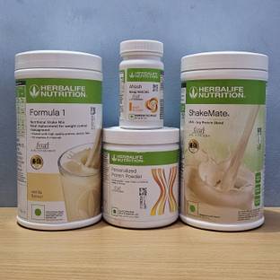 HERBALIFE VANILLA SHAKE 500GM OR PPP200GM OR ENERGY DRINK PEACH WITH SHAKEMATE Nutrition Drink