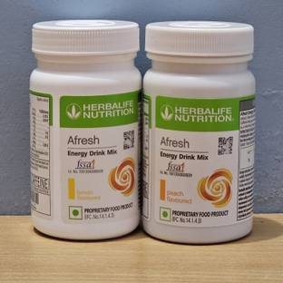 HERBALIFE ENERGY DRINK LEMON,PEACH AFRESH Energy Drink