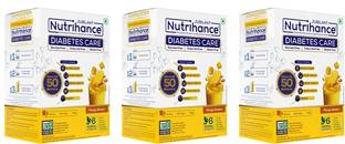 JUBILANT Nutrihance Nutrihance Diabetes Care Manage Blood Sugar Level ,Nutrition Drink -350 g x 3 Nutrition Drink
