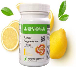 HERBALIFE Afresh Energy Drink Mix 50g for Weight Loss & Refreshing Energy Drink