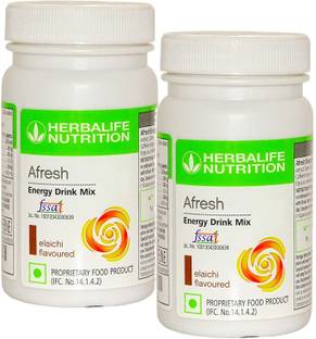 HERBALIFE Afresh Energy Drink Mix Combo set of 2 for weight management Energy Drink
