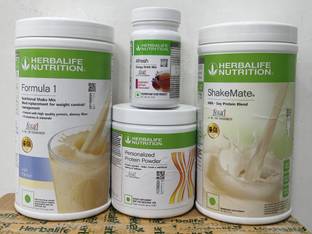 Herbalife Nutrition WEIGHT LOSS F1 KULFI SHAKE SHAKEMATE PROTEIN POWDER 200GM AFRESH KASHMIRI KHAWA Nutrition Drink