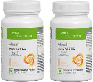 Amrit Healthcare Afresh Energy Drink Mix for Full day Energy Energy Drink